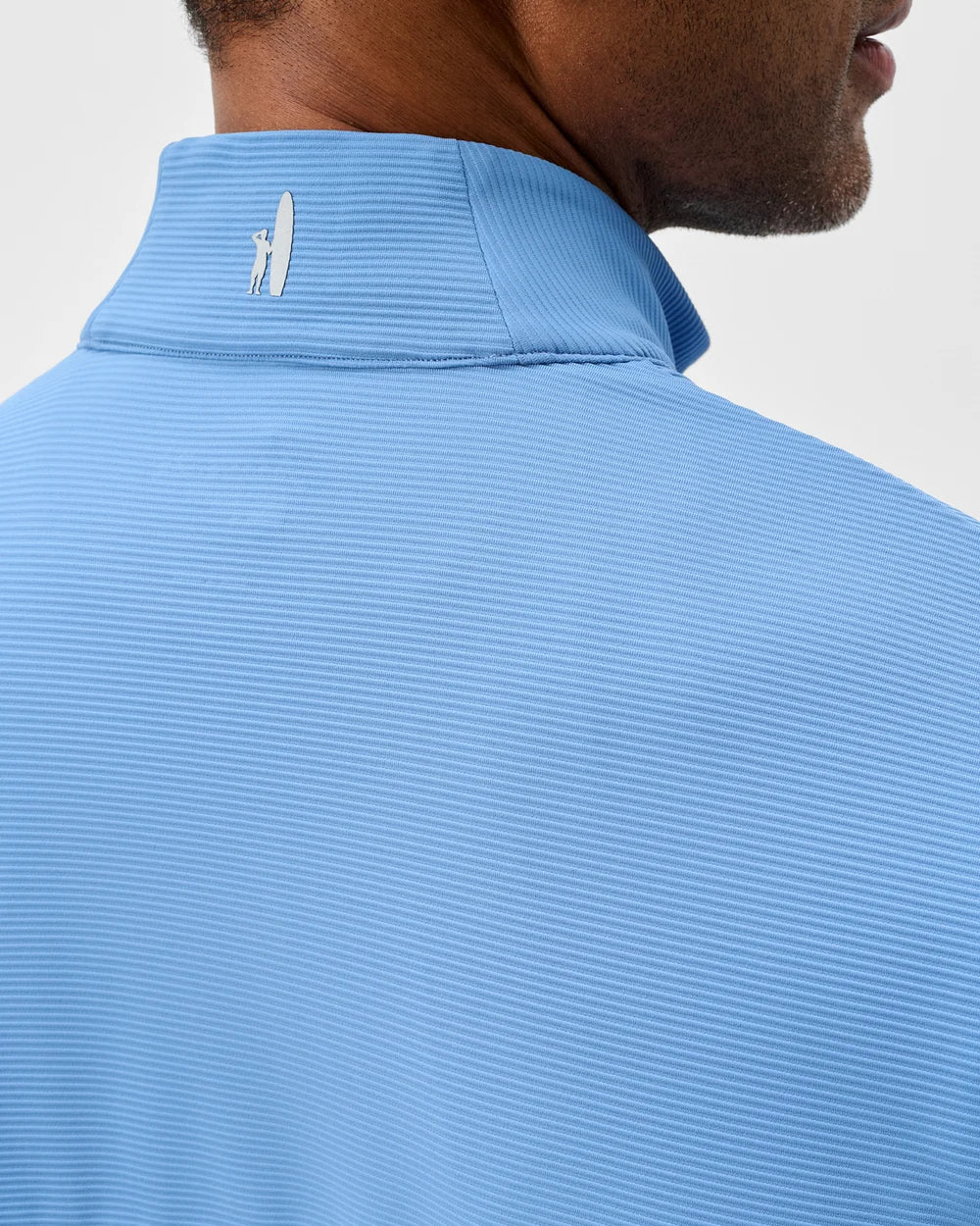 Hoppin Ribbed Knit Performance Quarter Zip Pullover
