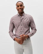 Performance Flannel Button Down Shirt - Lane Forest Pane