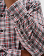 Performance Flannel Button Down Shirt - Lane Forest Pane