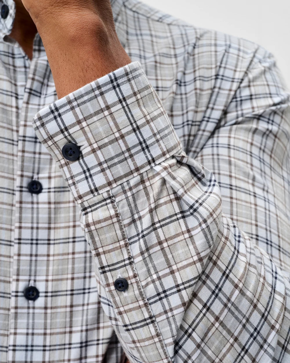 Performance Flannel Button Down Shirt - Tahoe Plaid