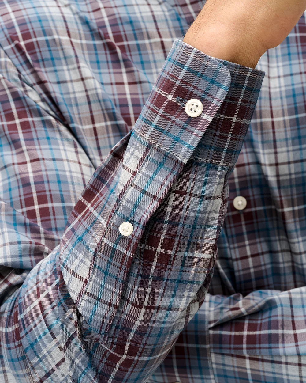 Everyday Performance Button Down Shirt - Scotia Plaid