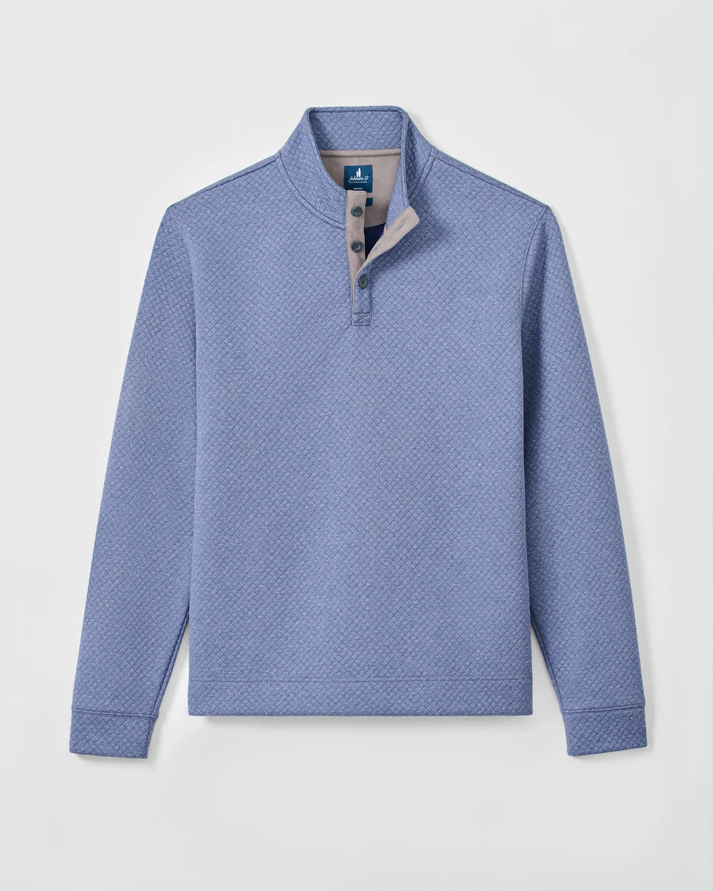 Rockwells Diamond-Quilted Henley Pullover