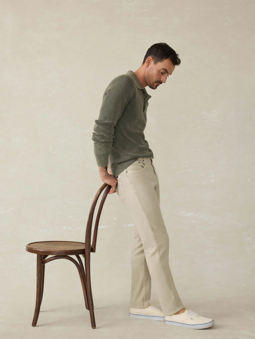 Stretch Terry 5 Pocket
