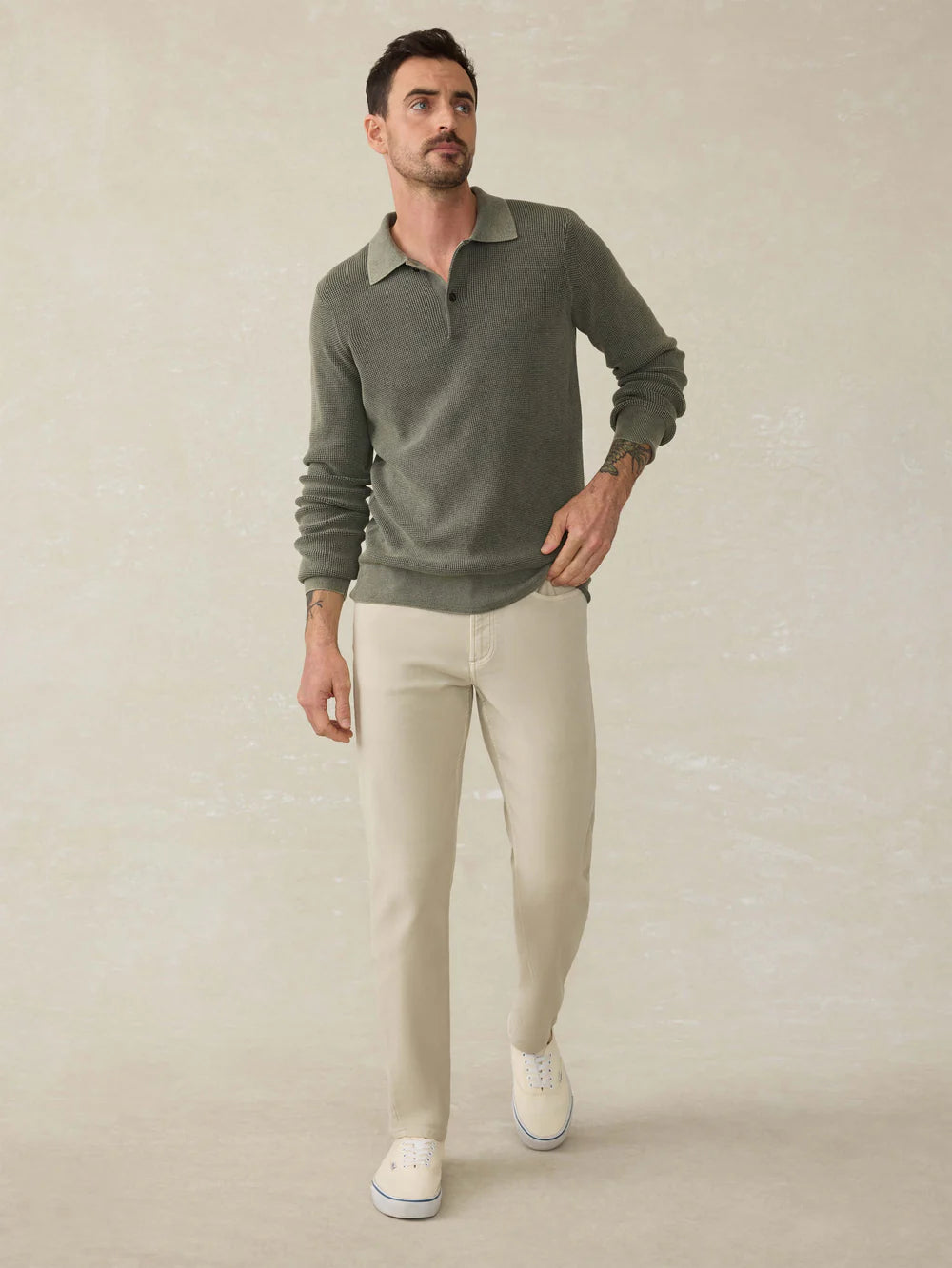 Stretch Terry 5 Pocket