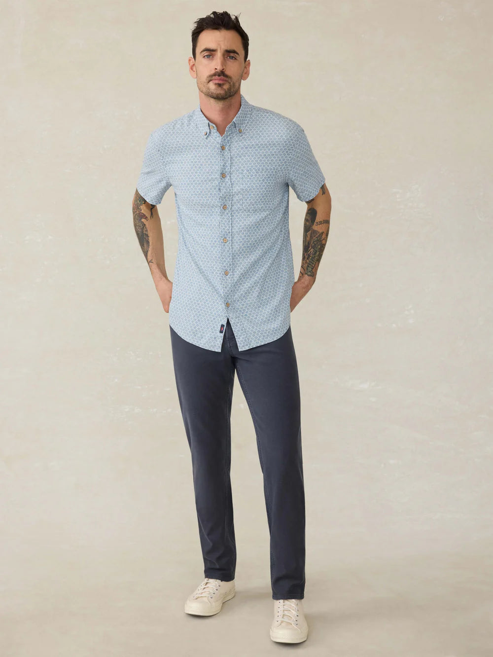 Stretch Terry 5 Pocket