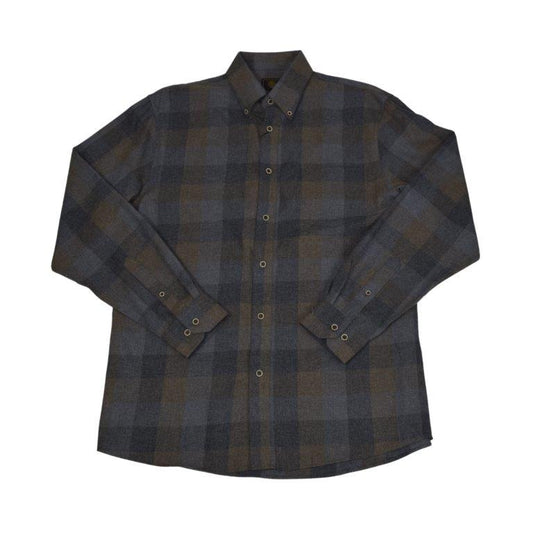Large Check Flannel Shirt
