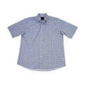 Textured Print Camp Shirt