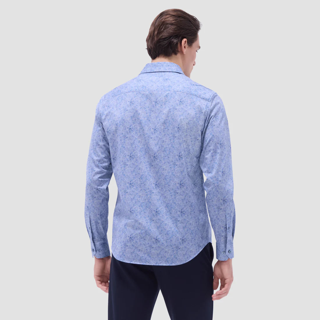 James Leaf Print OoohCotton Shirt