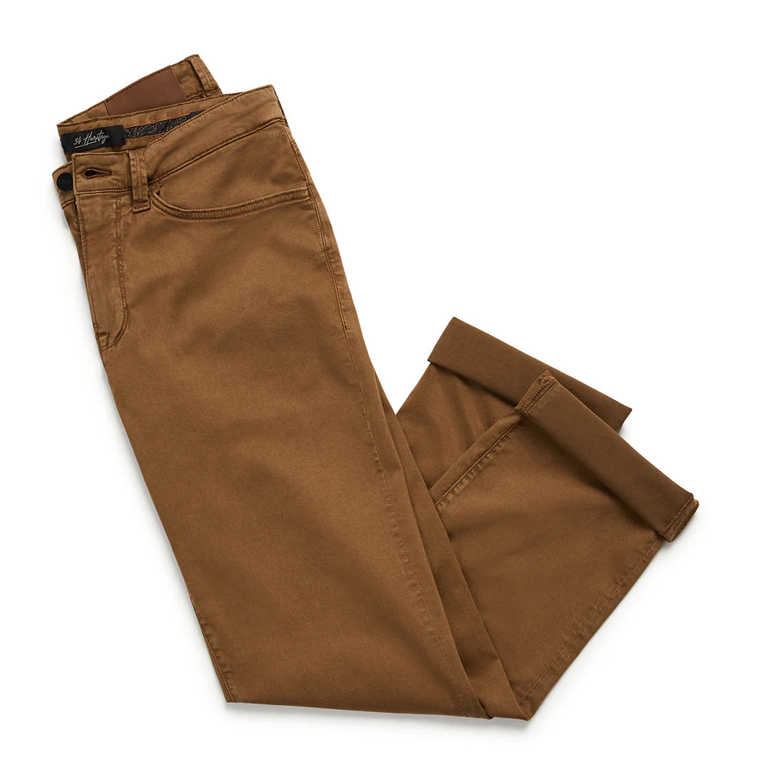 Courage Straight Leg in Tobacco Twill