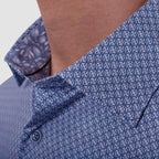Jimmy  Double-Sided Geometric & Leaf Print OoohCotton Shirt