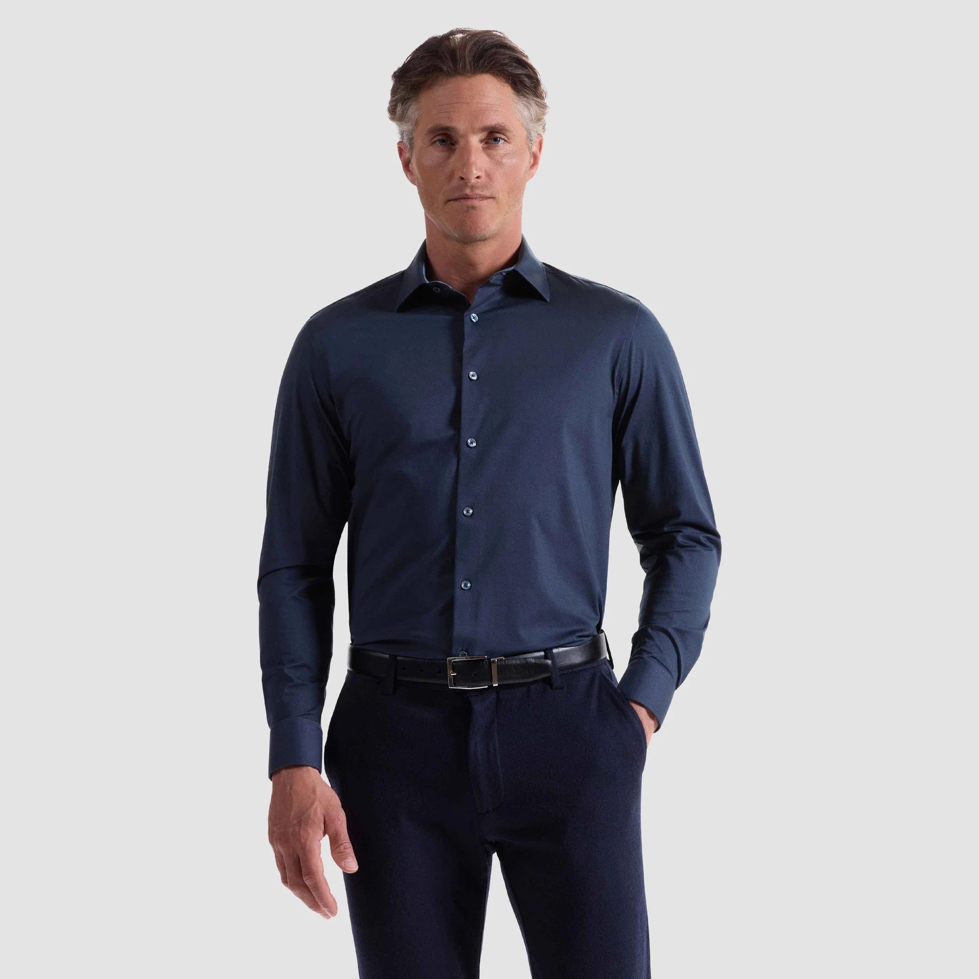 Jimmy Double-Sided Melange OoohCotton Shirt