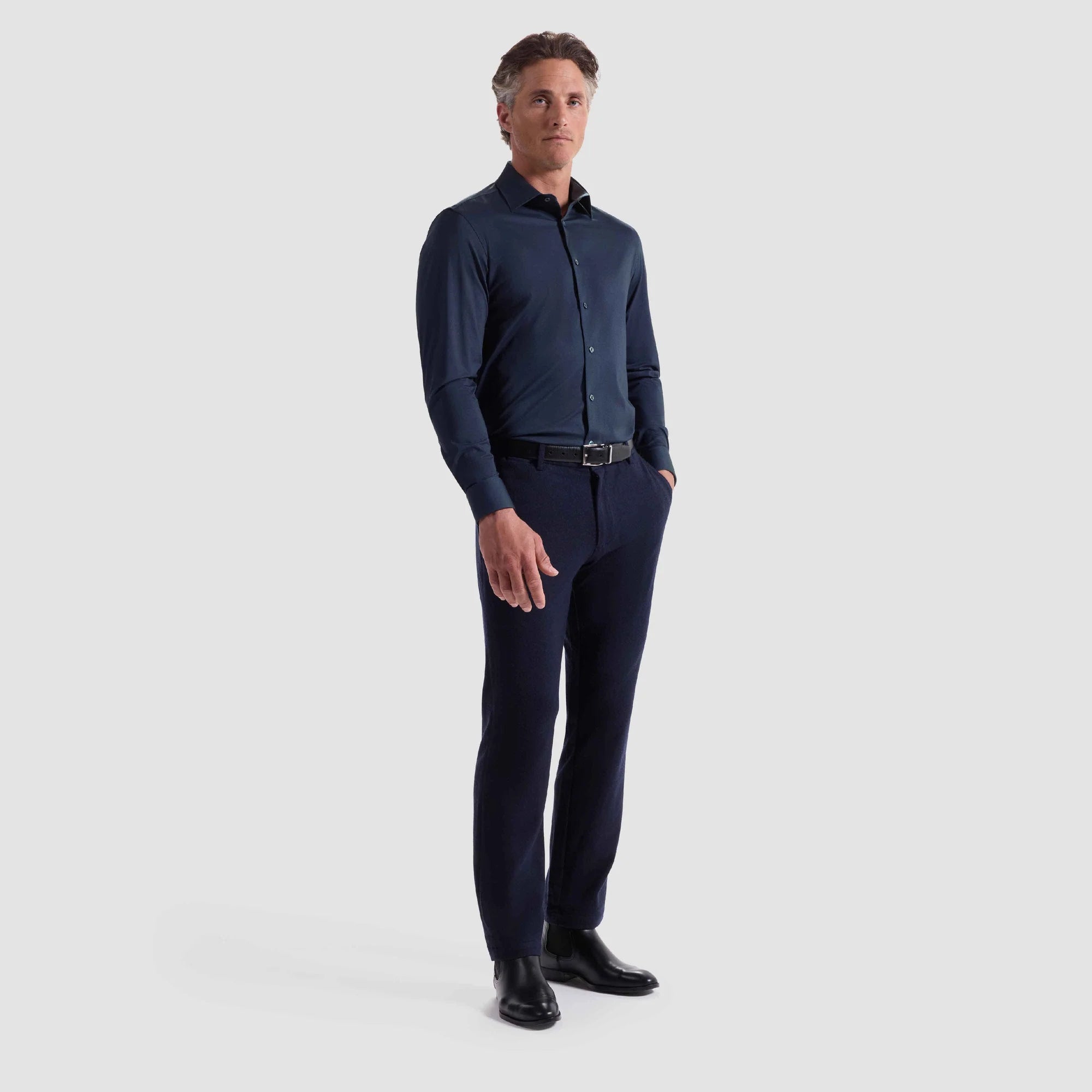 Jimmy Double-Sided Melange OoohCotton Shirt