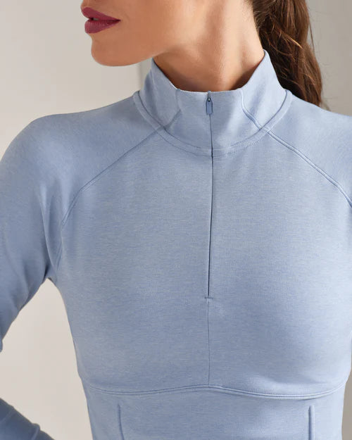 Heather Revive Quarter Zip