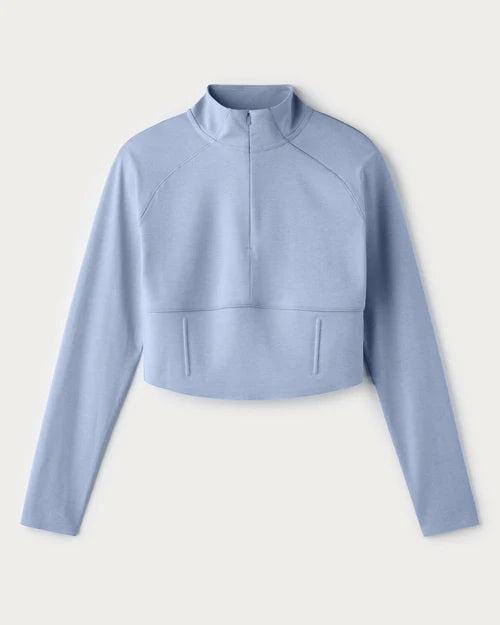 Heather Revive Quarter Zip
