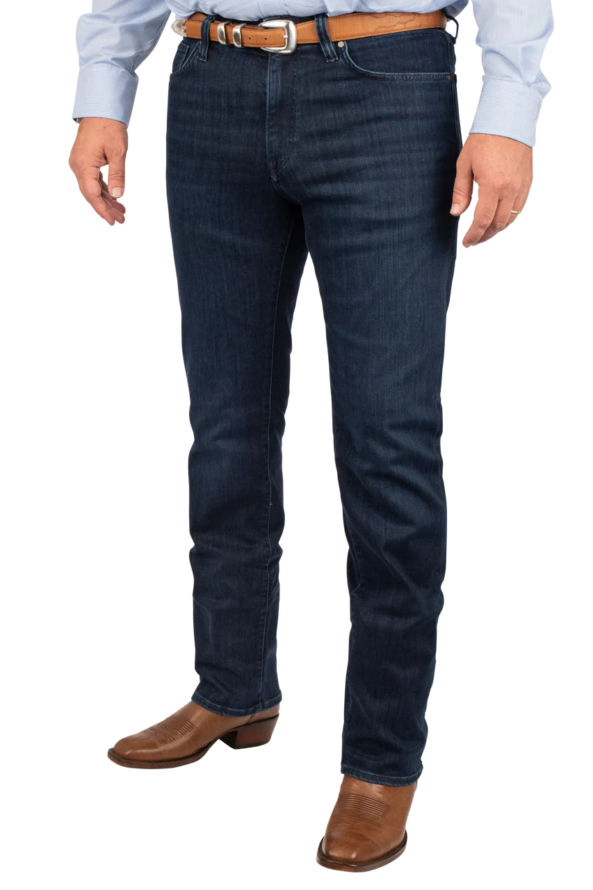 Charisma Relaxed Straight Jeans in Midnight Cashmere