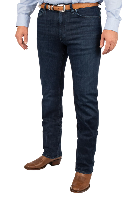 Charisma Relaxed Straight Jeans in Midnight Cashmere