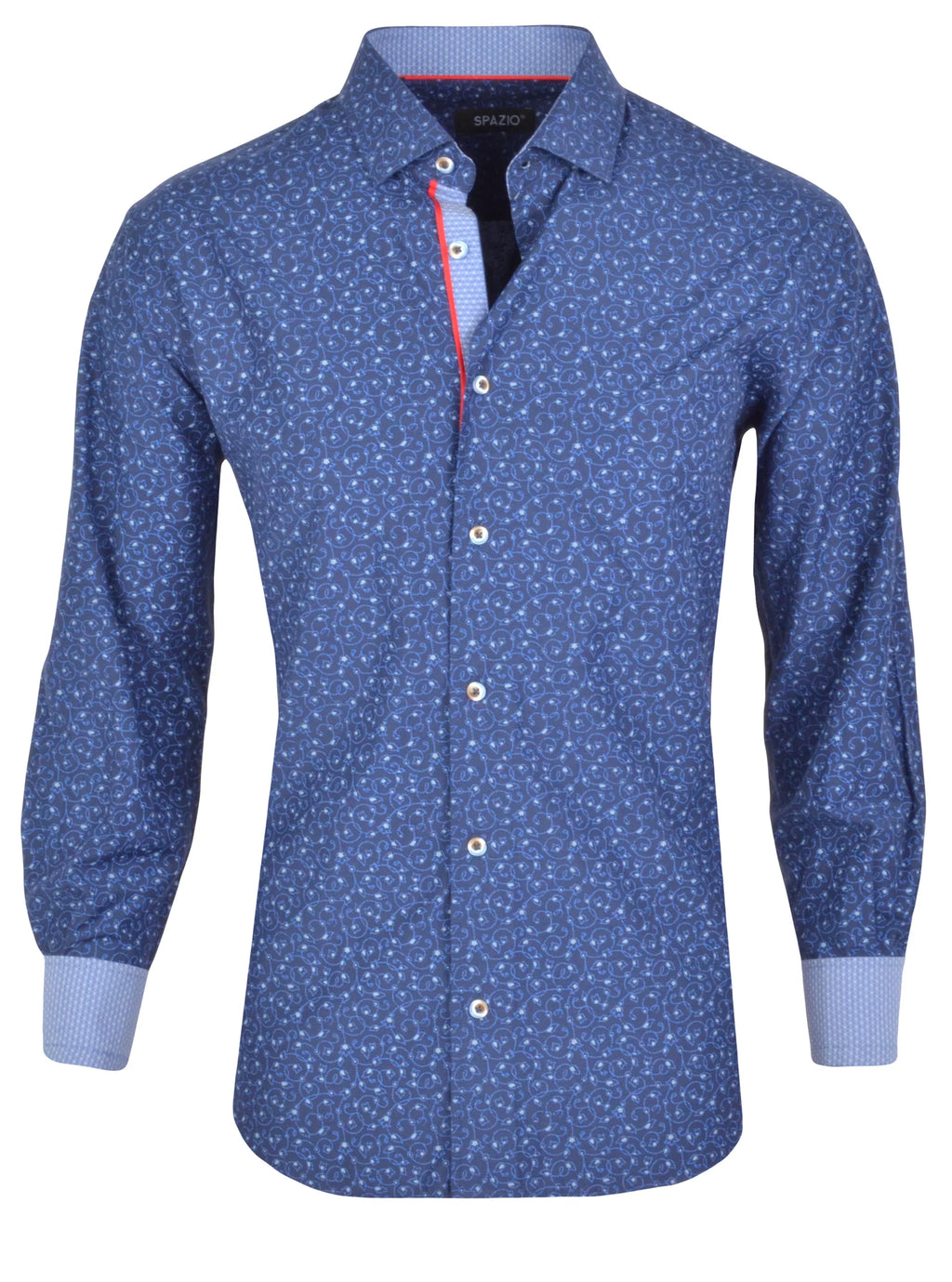 Vine Print Sport Shirt