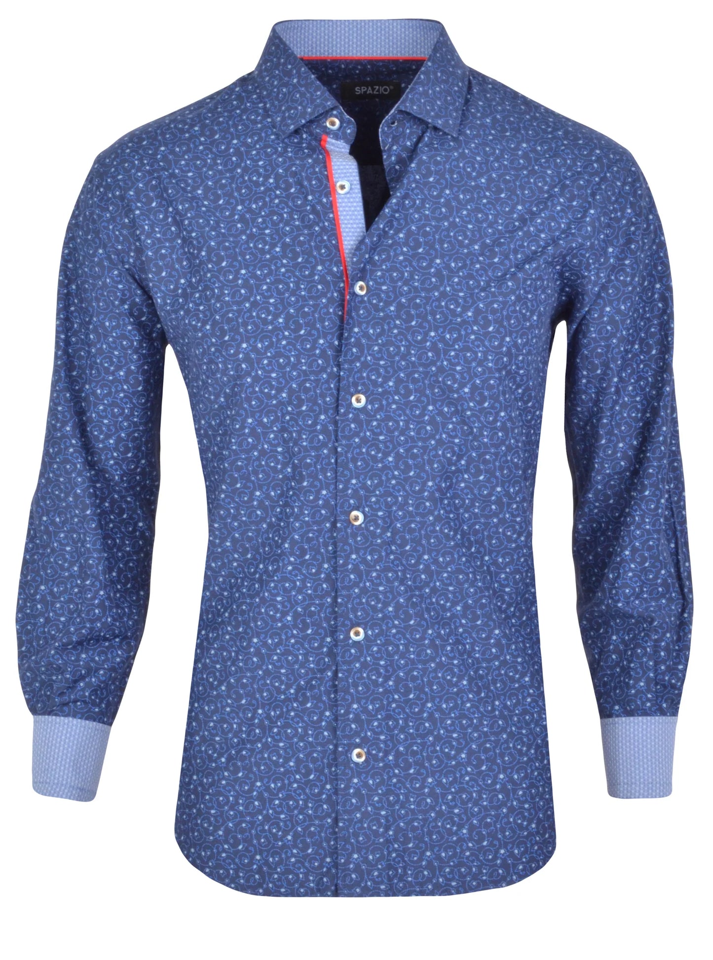 Vine Print Sport Shirt