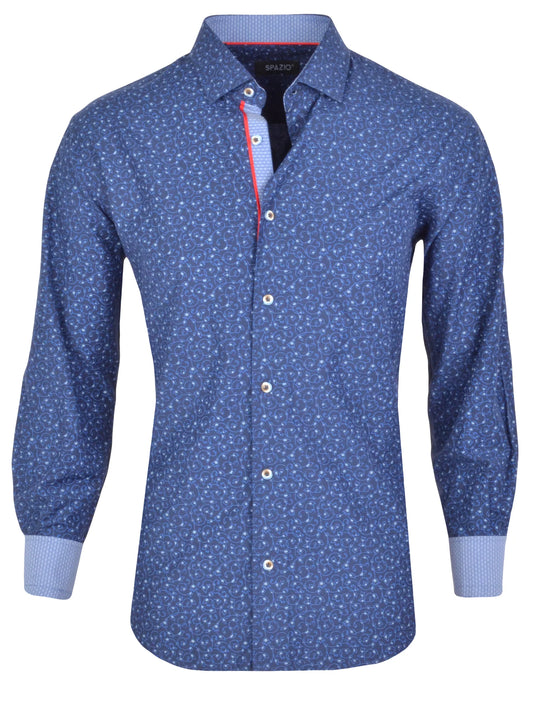 Vine Print Sport Shirt