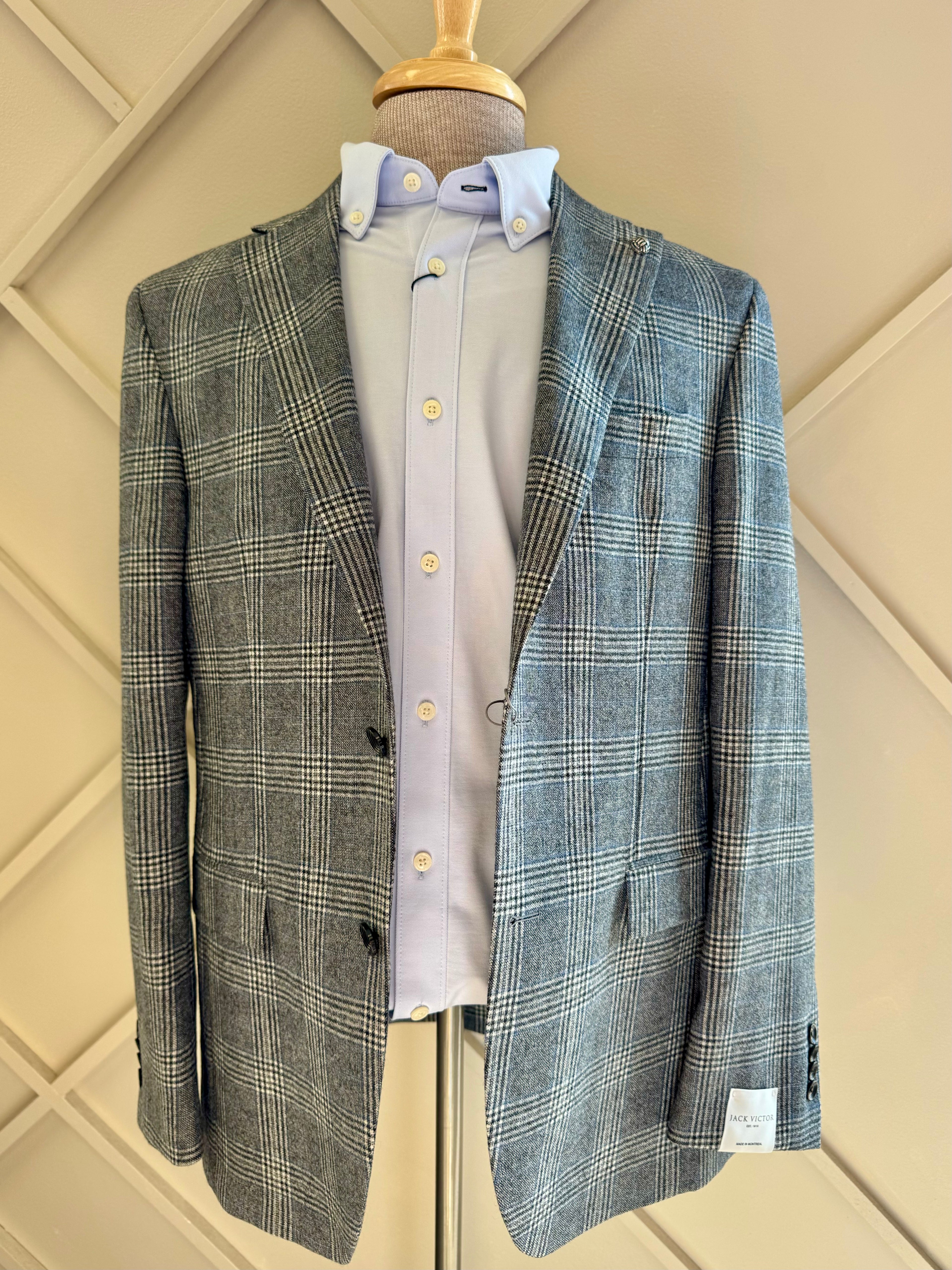 Grey Glen Plaid Sport Coat