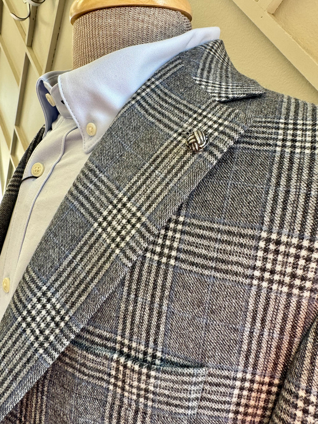 Grey Glen Plaid Sport Coat