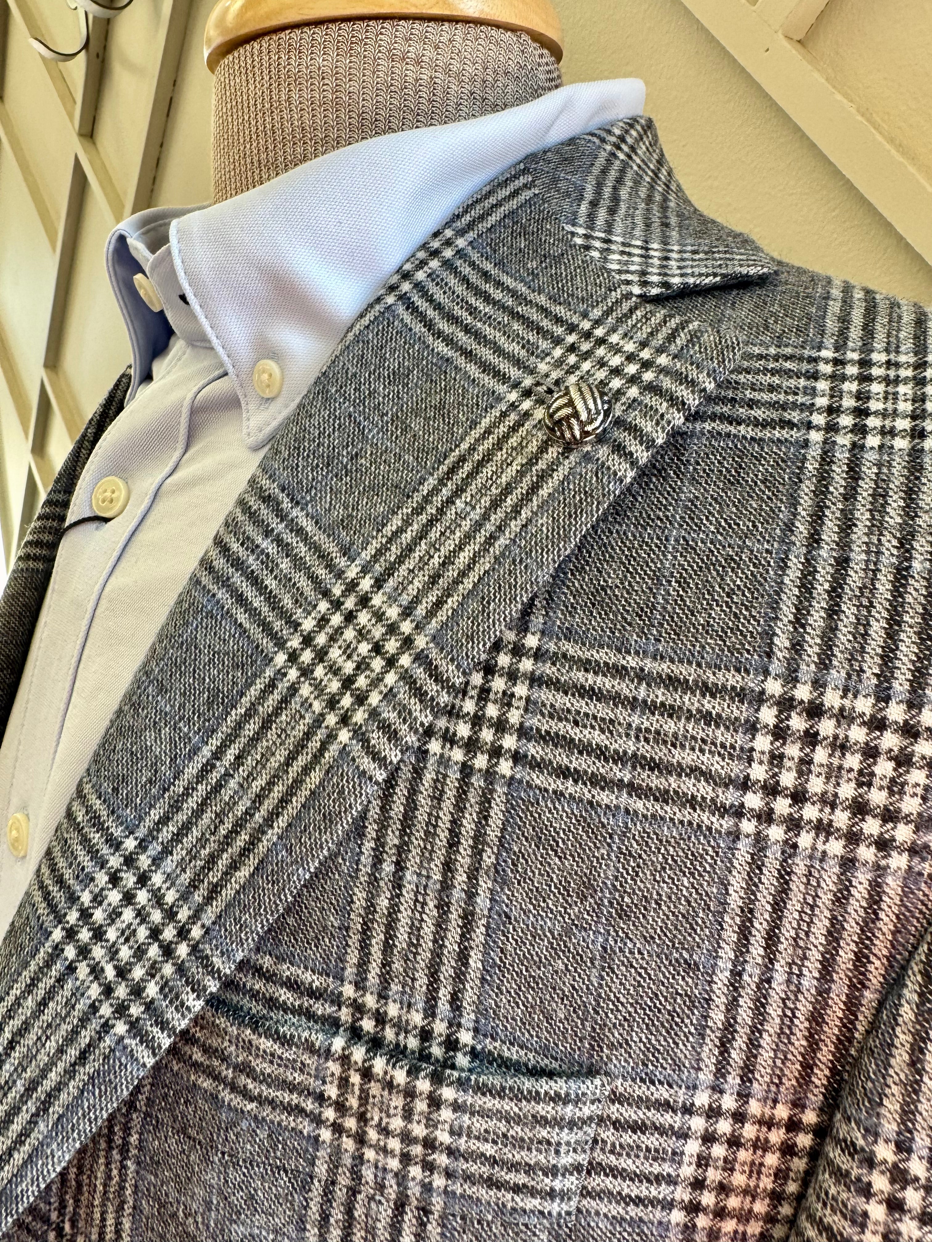 Grey Glen Plaid Sport Coat