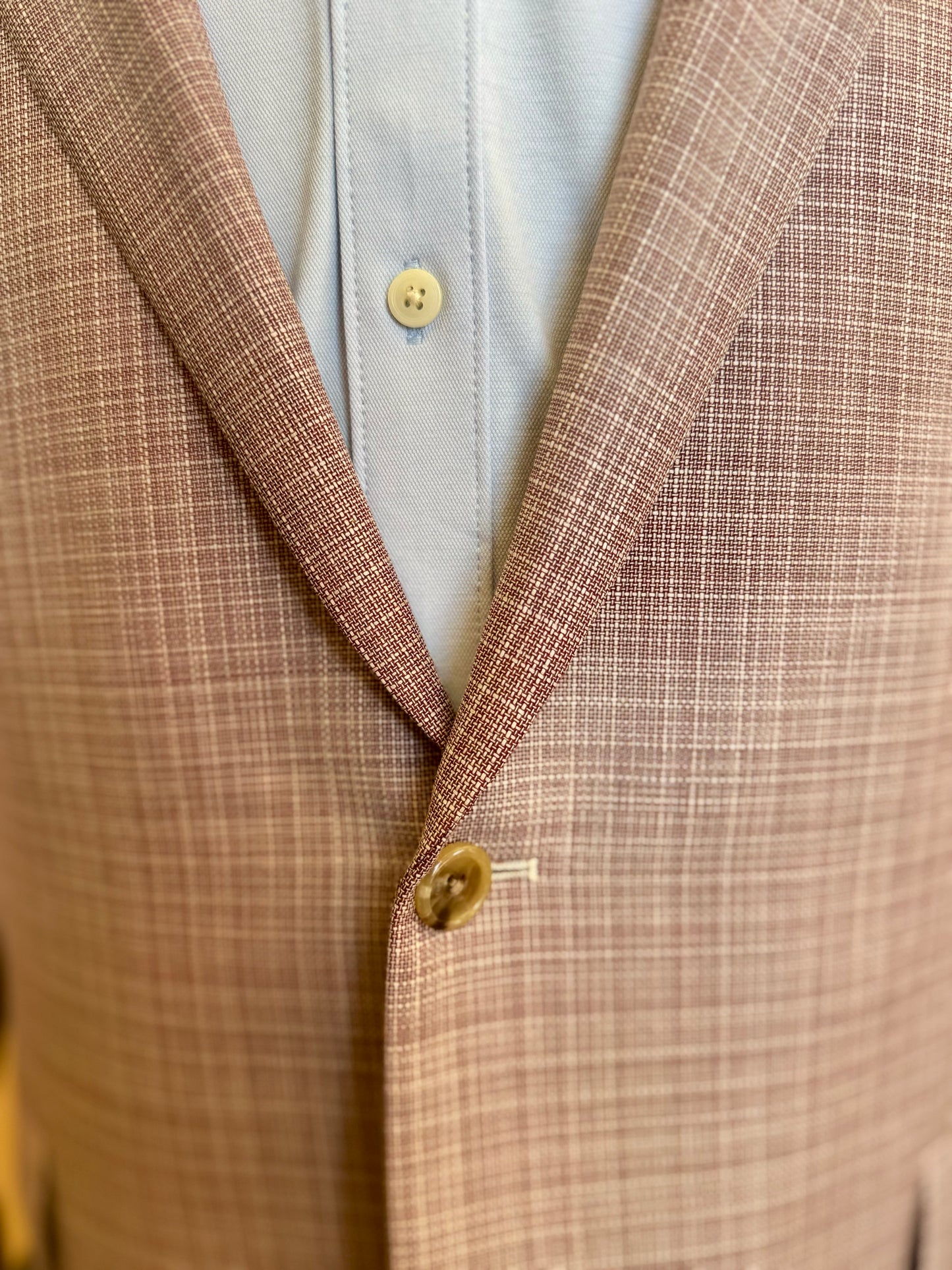 Textured Salmon Sport Coat