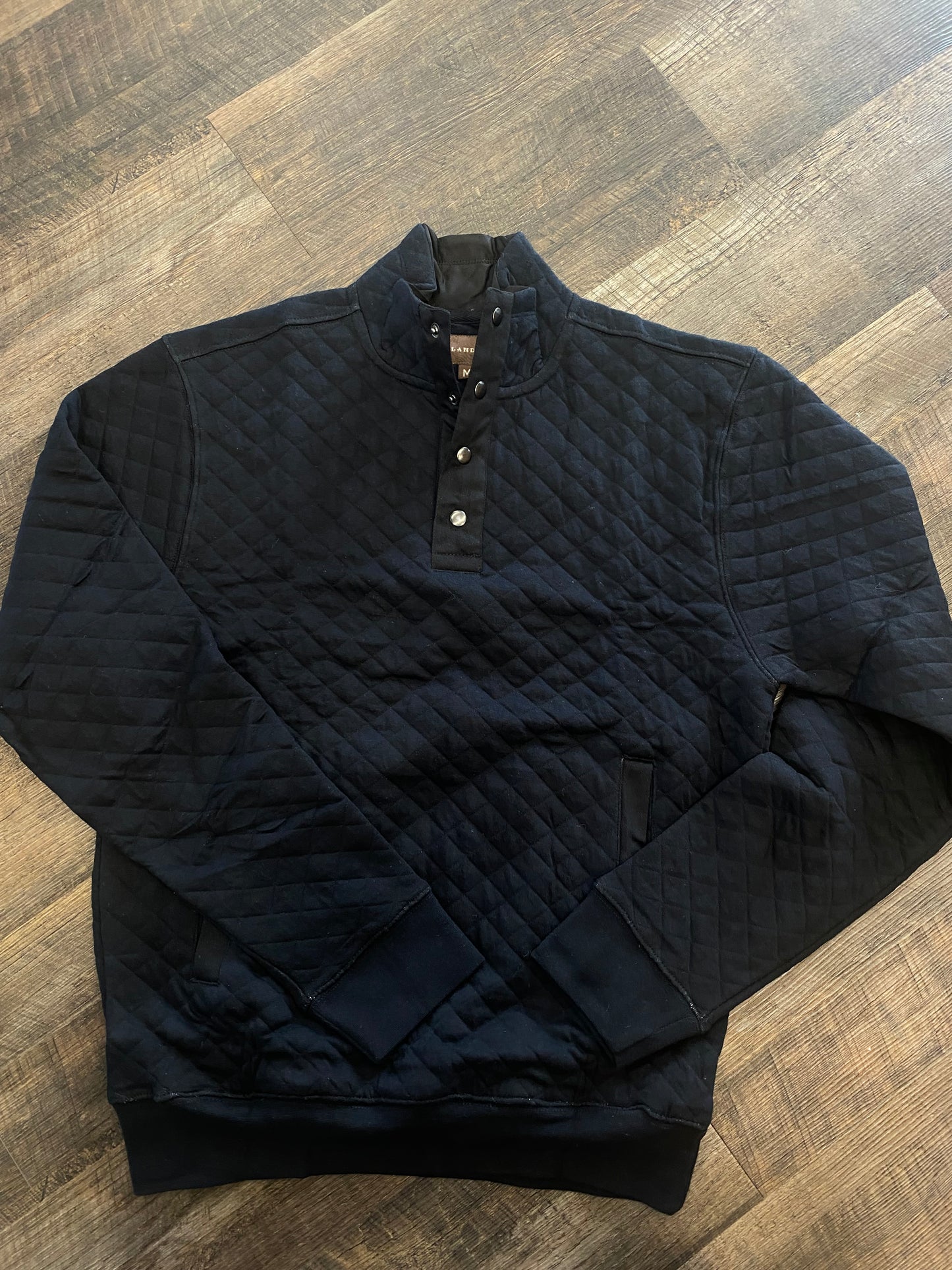 Woodland Rail Quilted Snap Pullover