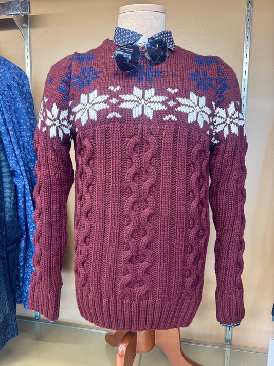 Spazio Snowflake Sweater