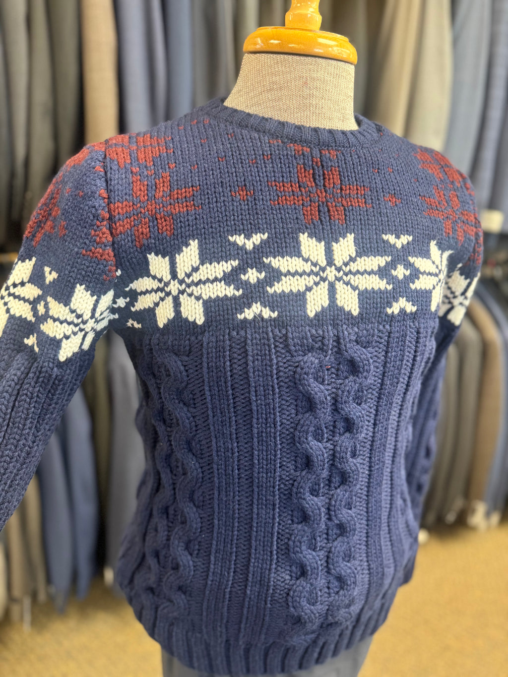 Spazio Snowflake Sweater