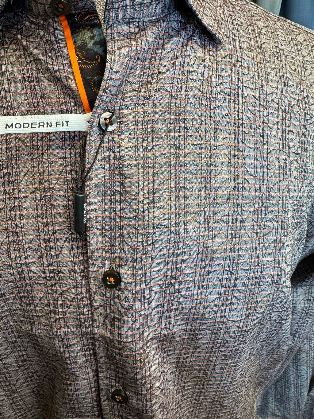 Paisley Check Sport Shirt