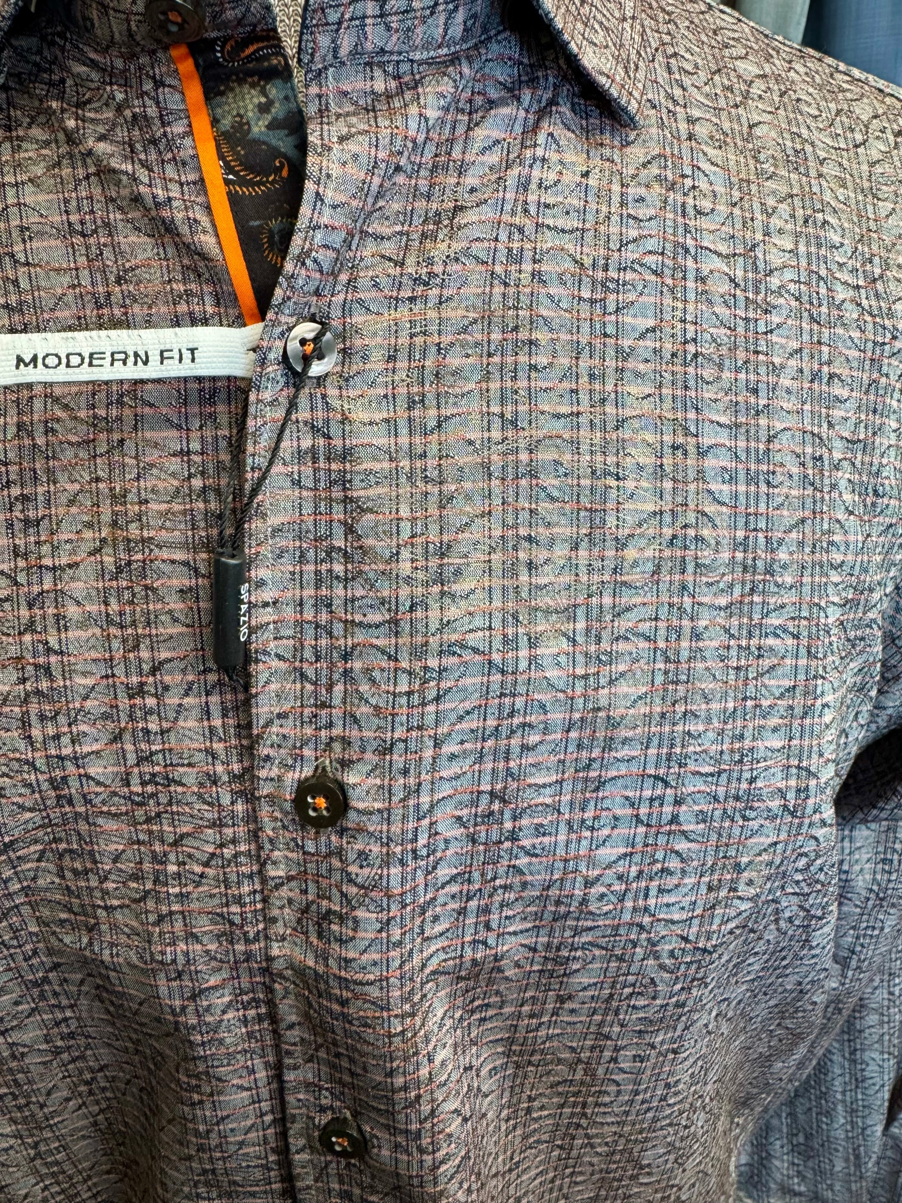 Paisley Check Sport Shirt