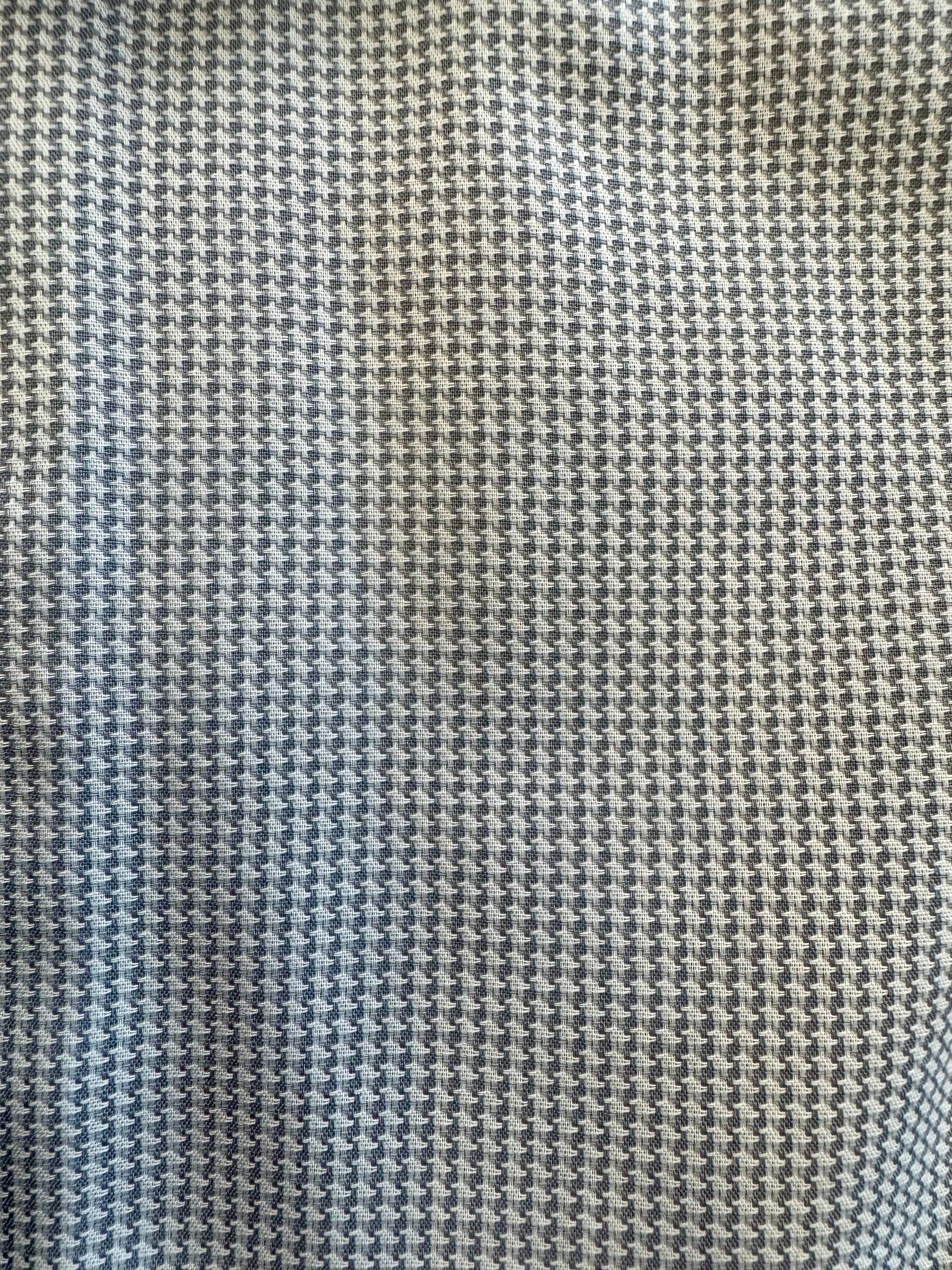 Dobby Faux Solid Dress Shirt - Silver