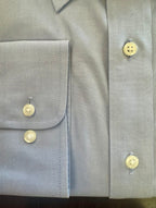 W&R Spread Collar Tailored Dress Shirt - Blue Pinpoint