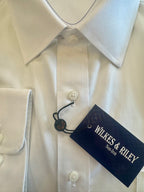 W&R Spread Collar Tailored Dress Shirt - White