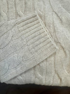 Alashan Cable Crew Neck Sweater