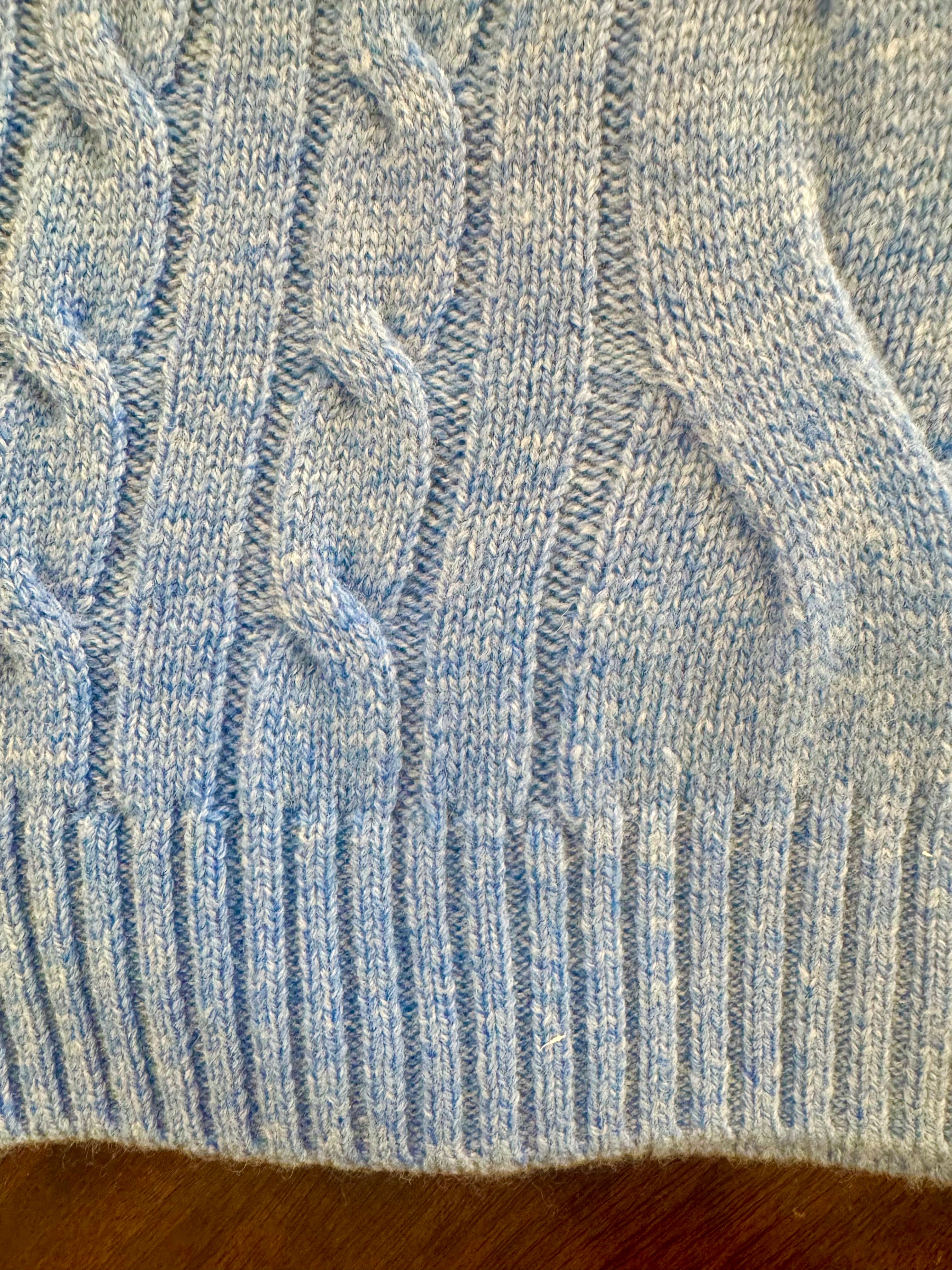 Alashan Cable Crew Neck Sweater