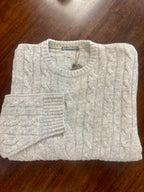 Alashan Cable Crew Neck Sweater