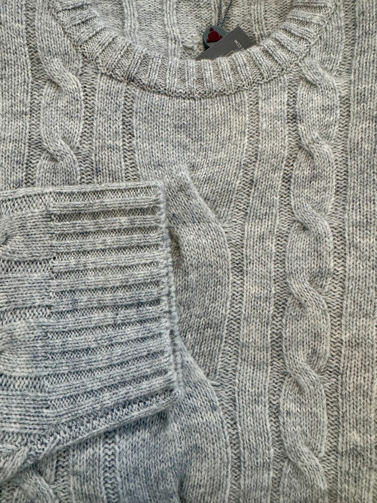 Alashan Cashmere Cable Crew Neck Sweater