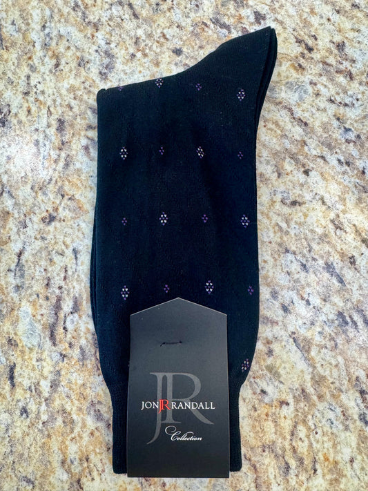 Jon Randal Foulard Socks