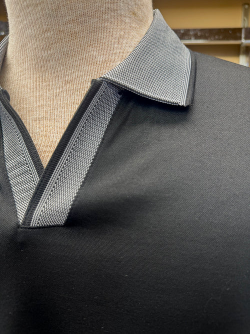 Royal Oxford Open Collar Polo