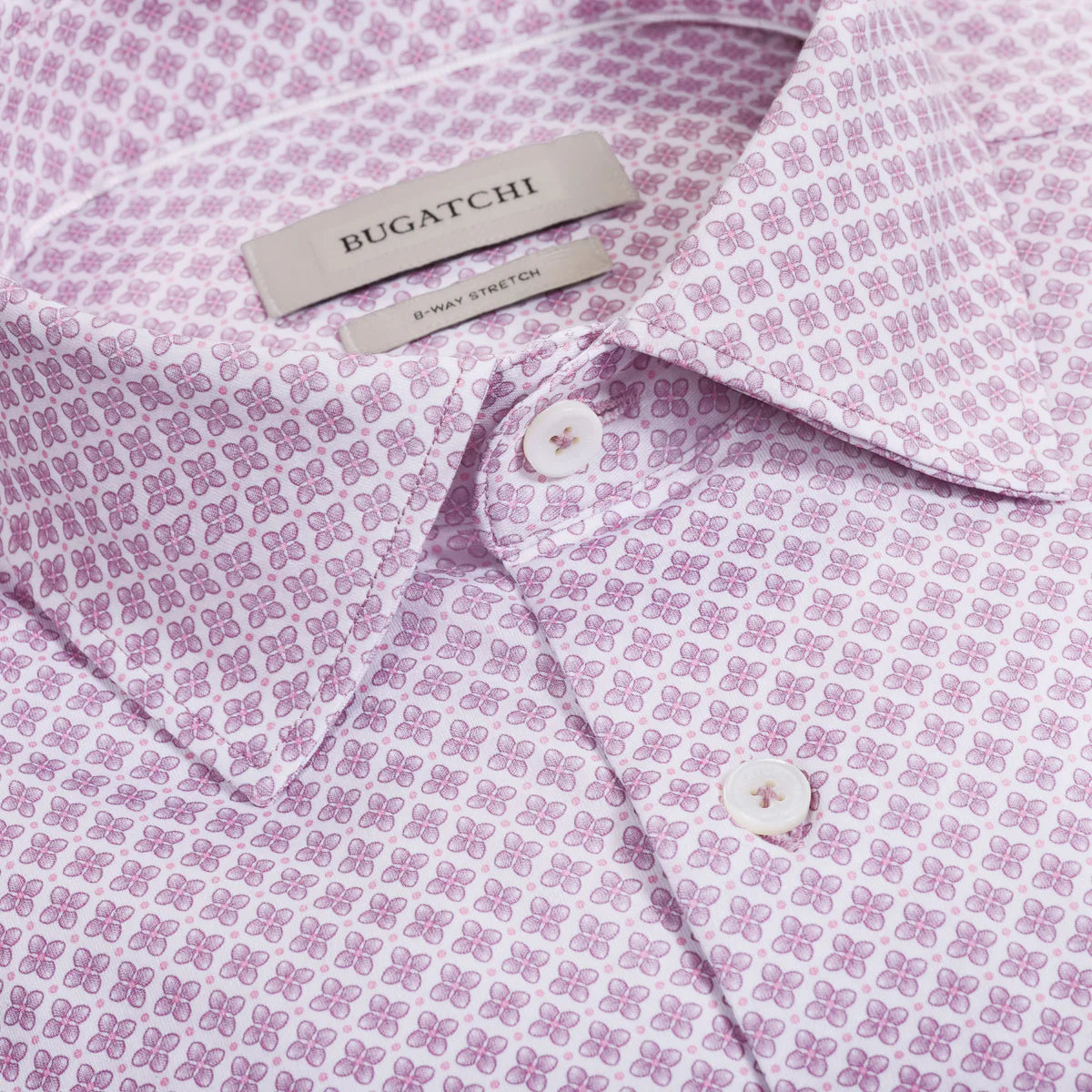James OoohCotton Micro Floral Shirt