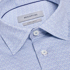 James OoohCotton Micro Geo Stripe Shirt