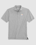Steelers Lyndonn Striped Performance Jersey Polo