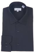 Modena Contemporary Fit Dress Shirt Black