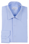 Modena Contemporary Fit Dress Shirt Blue