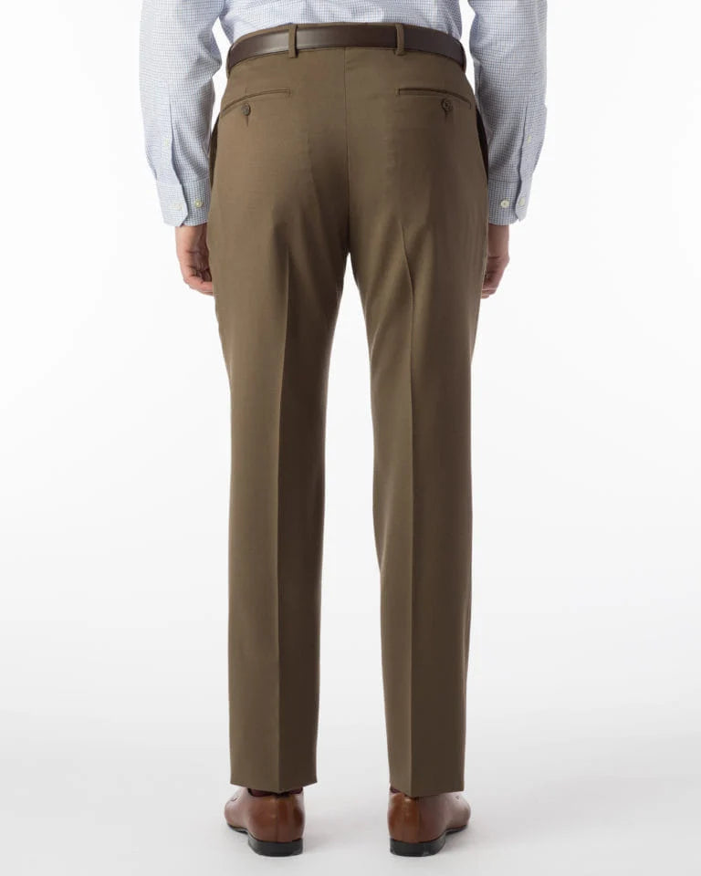 Comfort-EZE Gabardine Pants - Saddle