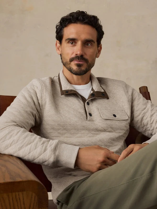Epic Quilted Fleece Pullover