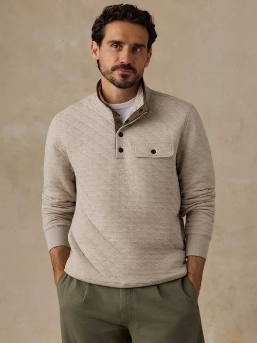 Epic Quilted Fleece Pullover