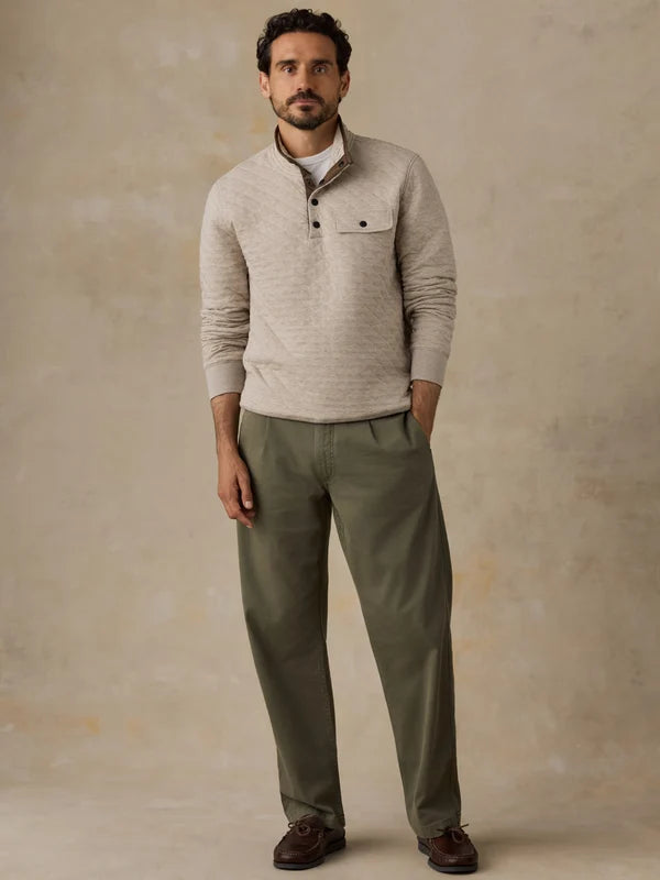 Epic Quilted Fleece Pullover